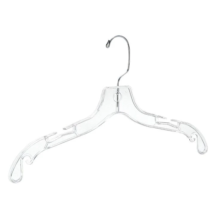 Clear plastic hangers hanger plastic non slip(001)