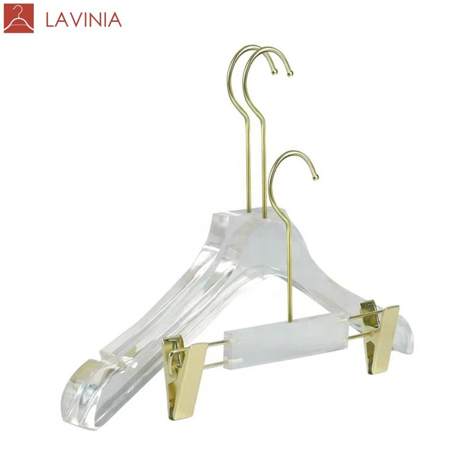 Perchas de acrílico para ropa